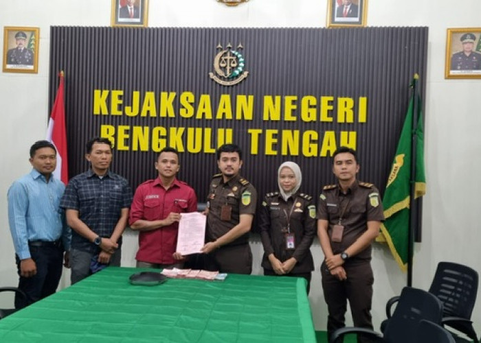 Perkara Dugaan Korupsi RDTR 2014, Kejari Bengkulu Tengah Terima Titipan Uang Pengganti Rp63,5 Juta 