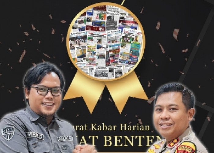 Dinobatkan Sahabat Pers oleh Koran Rakyat Benteng, Begini Kata Kapolres AKBP Dedi Wahyudi