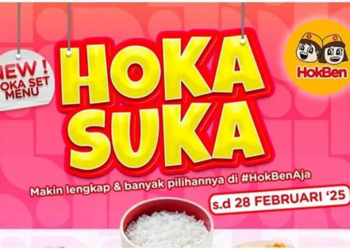 Promo Hokben Hoka Suka Spesial Februari 2025! 4 Varian Menu Lezat Mulai Rp 25.000-an