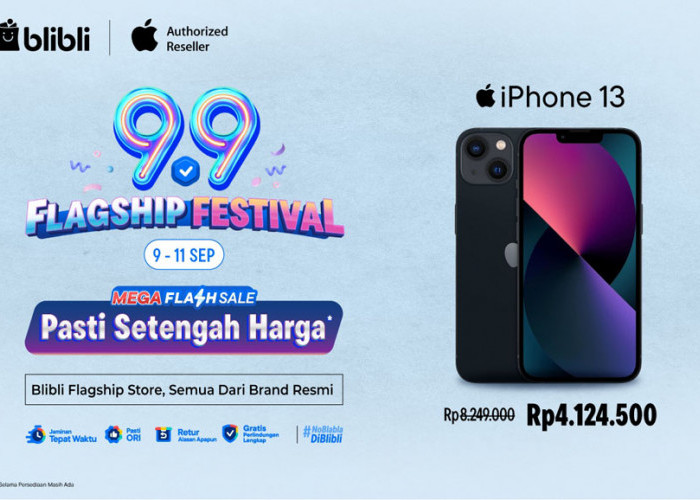 Blibli 9.9 Flagship Festival: Belanja Hemat Sampai Rp999 Ribu, Voucher Diskon Gila-Gilaan Hingga 99%!