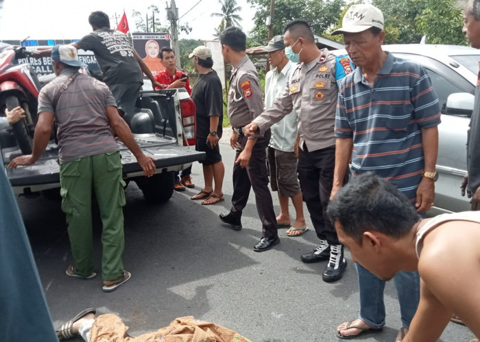 BREAKING NEWS: Diduga Tabrakan dengan Truk Batu Bara di Bengkulu Tengah, Pengendara Motor Tewas