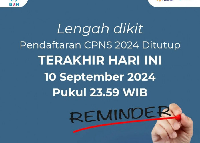 Pendaftaran CPNS Ditutup Hari Ini, Cek Daftar Instansi dengan Jumlah Pelamar Terbanyak dan Paling Sedikit