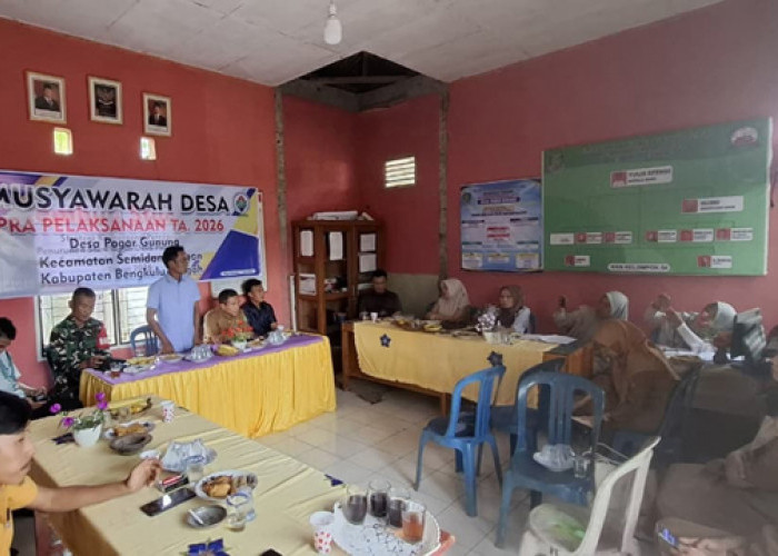 Rehab Lantai Jembatan dan Pembangunan Siring Jadi Prioritas Pemdes Pagar Gunung Tahun 2026