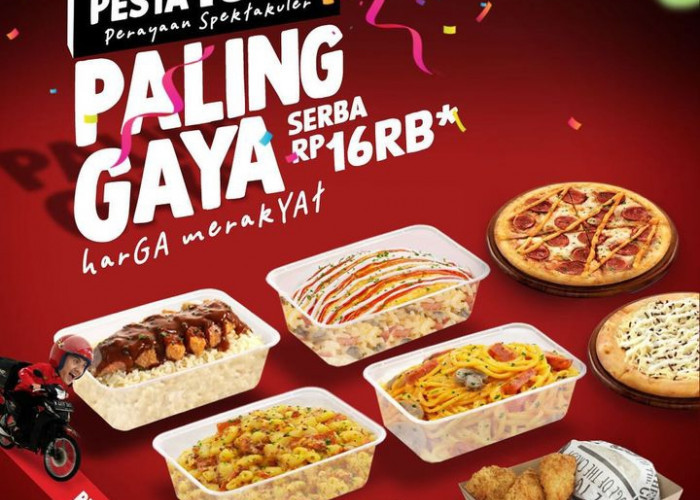 Promo Pesta 16 Tahun PHD: Dapatkan Berbagai Menu Pizza Hut Delivery Hanya Rp16.000, Berlaku Sampai Tanggal 