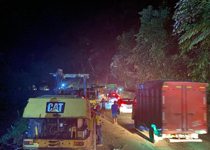 Mohon Perhatian! Malam Ini Jalan Nasional Liku Sembilan Bengkulu Tengah akan Kembali Ditutup