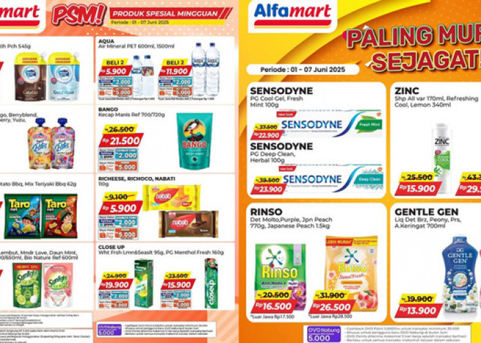 Promo Alfamart Terbaru 2–7 Juni 2025: Belanja Hemat, Sabun Cuci Piring Mulai Rp9 Ribuan!