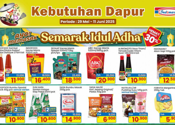 Katalog Promo Indomaret 2–8 Juni 2025: Diskon Spesial Jelang Idul Adha, Belanja Hemat Jadi Lebih Mudah!