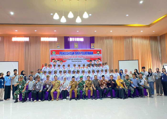 Diklat Paskibraka Bengkulu Tengah Resmi Ditutup, Pemkab Usulkan Bonus Rp121 Juta di RAPBD-P 2026
