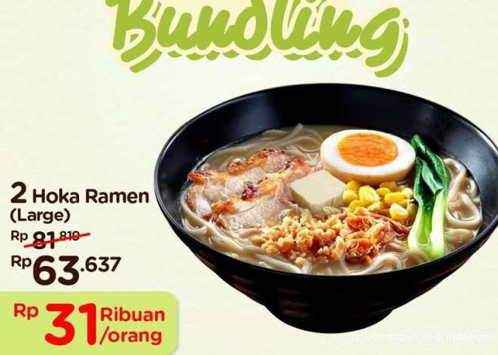 Promo HokBen Weekday Januari 2025: Makan Lezat Berdua Mulai Rp 31.000 per Orang!