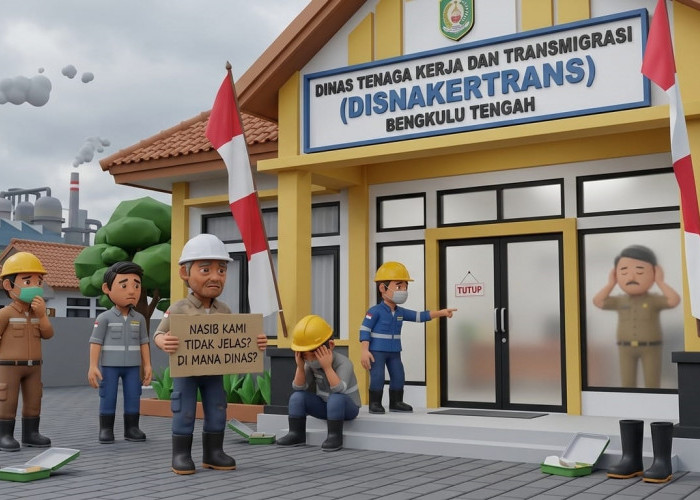Gaduh Pekerja Pabrik Karet Terbesar di Bengkulu Tengah Tuntut Kejelasan Nasib, Disnakertrans Tidak Bergeming