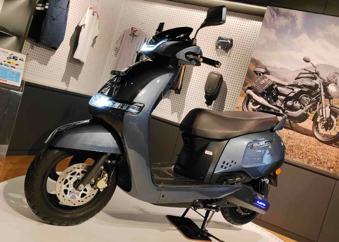 TVS iQube Resmi Mengaspal di Indonesia! Intip Fitur dan Harganya