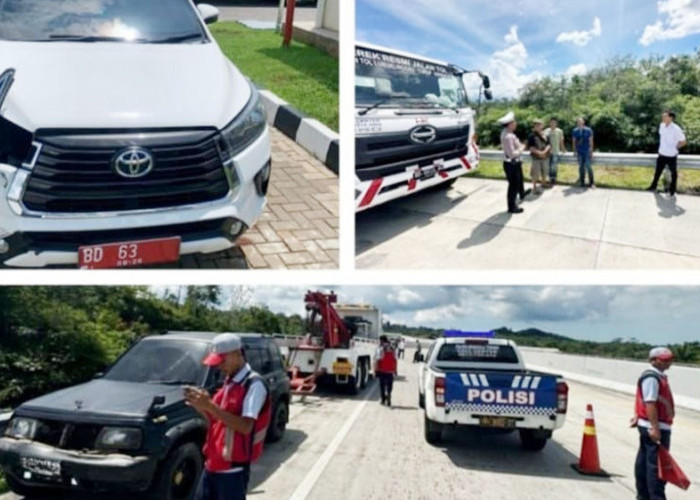 Lengkap! Ini Kronologis dan Identitas Pengendara Mobnas Pemprov Bengkulu Terlibat Kecelakaan di Tol Bengkulu