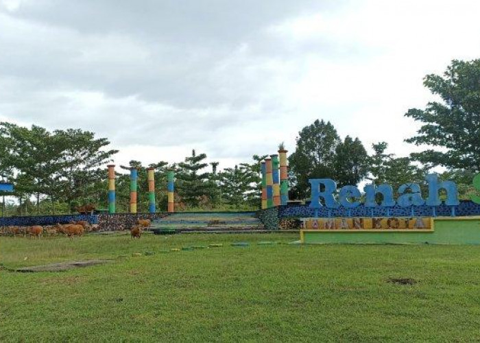 Taman Wisata Kota di Salah Satu Kabupaten Provinsi Bengkulu Ini Seakan Tak Terawat, Banyak Diramaikan Kawanan 