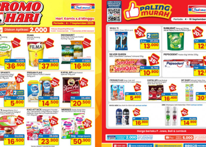 Katalog Promo JSM Indomaret 5-7 September 2025, Diskon Gila-gilaan!