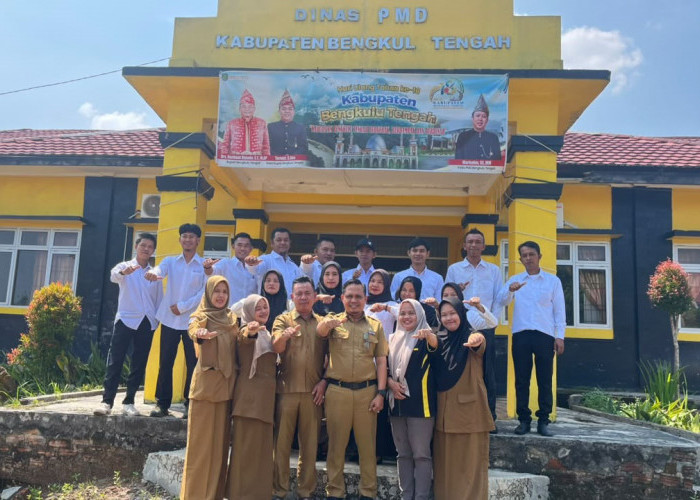 14 Calon Perangkat Desa Digembleng, DPMD Bengkulu Tengah Perkuat Pemahaman Tupoksi
