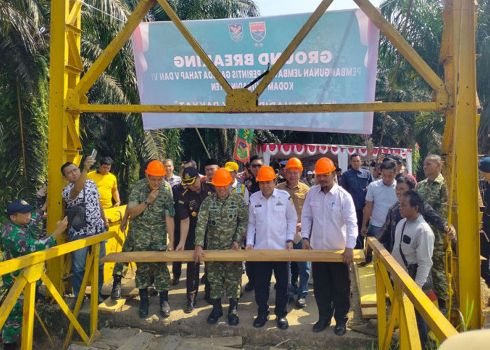 Ground Breaking Jembatan Perintis Garuda Tahap V dan VI Digelar, Jembatan Gantung Taba Pasmah Direhabilitasi