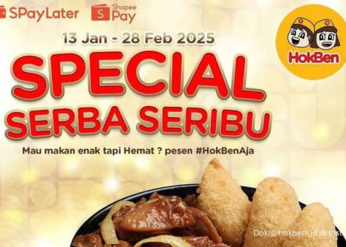 Promo Spesial HokBen Hari Ini: Nikmati Super Bowl Chicken Hanya Rp 1.000 dengan ShopeePay!