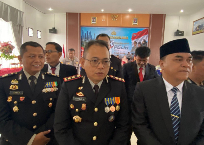 Peringati HUT Bhayangkara ke-80, Wabup Bengkulu Tengah Apresiasi Kinerja Polres
