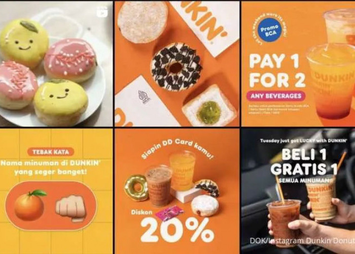 Promo Dunkin Donuts Terbaru Januari 2025: Beli 1 Gratis 2 dan Diskon Seru!