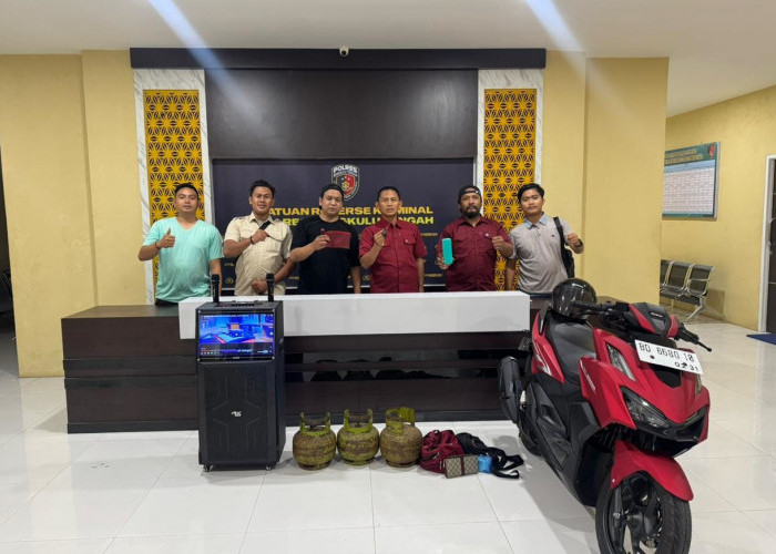 Residivis Curat Dibekuk Satreskrim Bengkulu Tengah, Diduga Beraksi di Lima TKP
