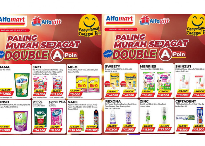 Promo Alfamart Terbaru 14–20 Juli 2025: Diskon Hebat, Belanja Hemat!