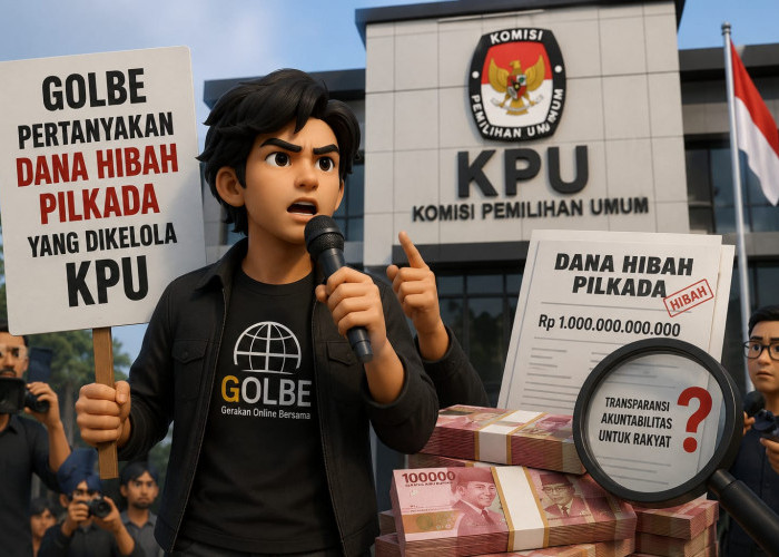 Sempat Permasalahkan Dana Hibah, Begini Hasil Pertemuan Aktivis Golbe dengan Komisioner KPU Bengkulu Tengah