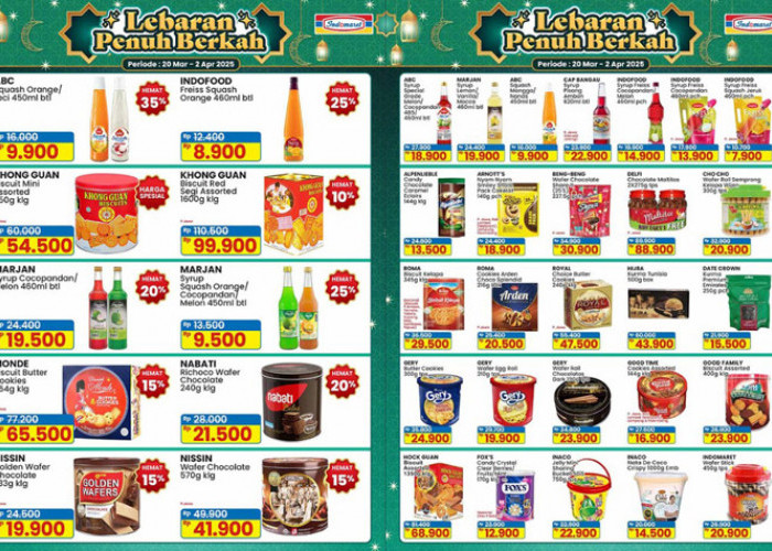 Indomaret Tawarkan Promo Spesial Lebaran 24-30 Maret 2025, Biskuit Good Time Mulai Rp16.000