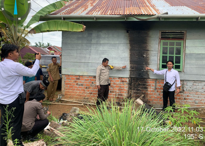 OTD Bakar Jerigen Isi BBM, Rumah Warga Sidodadi Nyaris Ludes Terbakar