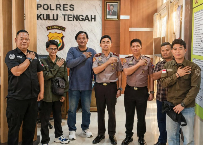 Perkuat Sinergitas antara Polri dan Media, Pimpinan RBt Sambangi Kapolres AKBP Yanu Rihardi