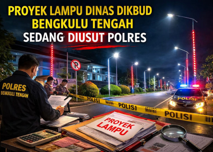 Penyelidikan Pengadaan Lampu Berbinar di Bengkulu Tengah Didalami, Polisi Jadwalkan Gelar Perkara