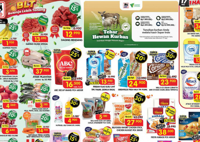 Katalog Promo JSM Superindo Terbaru 16–18 Mei 2025, Belanja Kebutuhan Dapur Banjir Diskon!