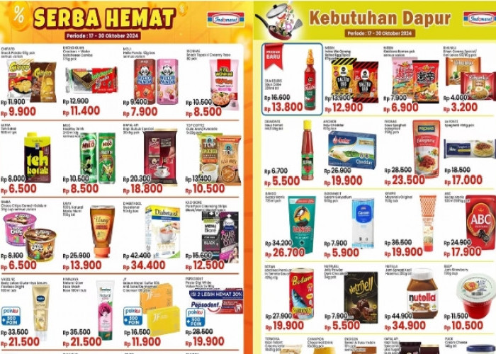 Katalog Promo JSM Indomaret 18-20 Oktober 2024, Ada Diskon Serba Hemat Hingga Kebutuhan Dapur