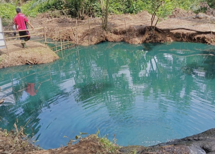 Sempat Viral dan Digadang-gadang Jadi Objek Wisata Andalan, Kondisi Terkini Danau Biru Talang Boseng