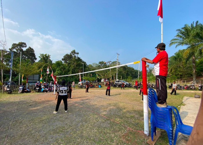 16 Tim Antar Desa Ramaikan Turnamen Voli Semidang Lagan, Camat: Ini Murni Inisiatif Masyarakat