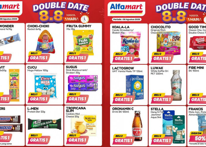 Katalog Promo JSM Alfamart 8–10 Agustus 2025: Banjir Diskon & Beli 1 Gratis 1!