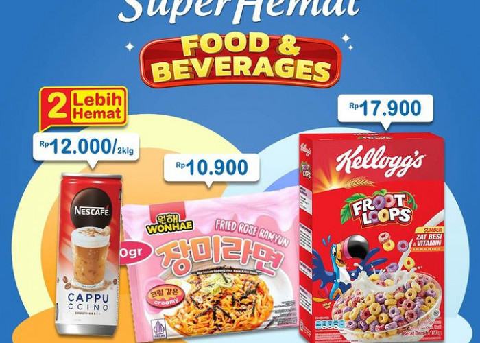 Promo Indomaret Super Hemat Food & Beverages Periode 27 September - 03 Oktober 2023, Ada Promo Beli 2 Gratis 1