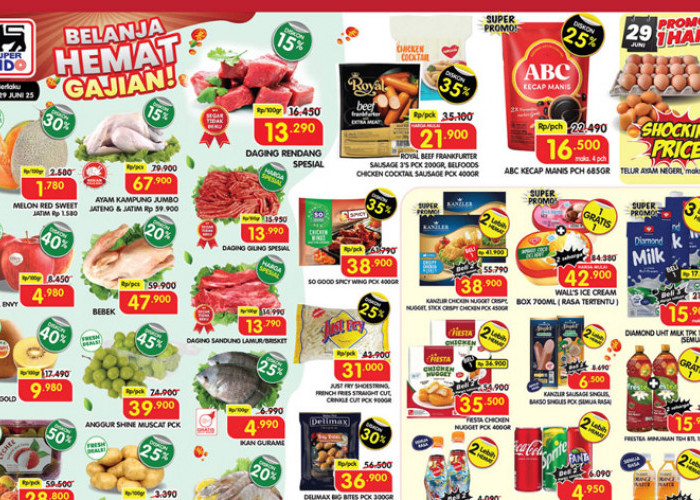 Katalog Promo JSM Superindo Terbaru Edisi 27–29 Juni 2025: Belanja Hemat di Akhir Bulan!