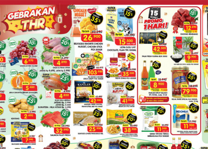 Promo Superindo JSM 14-16 Maret 2025, Belanja Kebutuhan Dapur Lebih Hemat di Bulan Ramadan!