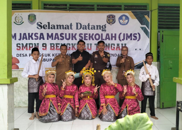 Berikan Edukasi Hukum kepada Pelajar, Program JMS Sasar SMPN 9 Bengkulu Tengah