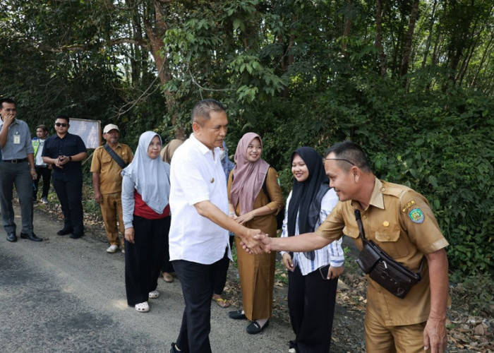Pembangunan Akses Pagar Gunung-Taba Lagan Hampir Tuntas, Bupati Rachmat Minta Warga Jaga Tonase Jalan