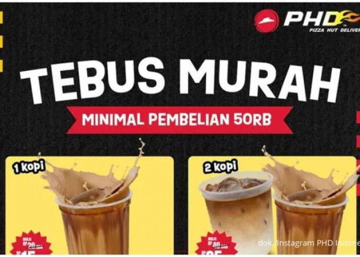 Ngopi Hemat, Ngemil Nikmat! Promo PHD Tebus Murah Cuma dengan Belanja Rp 50.000