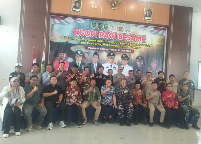 Ngopi Pagi Besame, Bupati Bengkulu Tengah Rangkul Ormas dan LSM Bangun Daerah