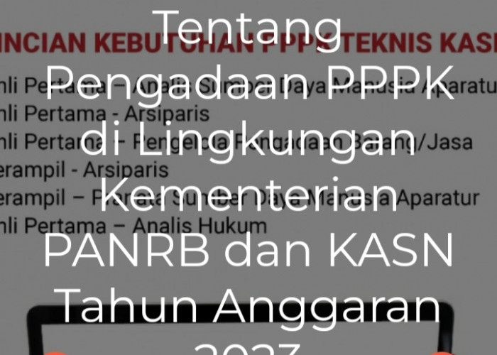 Wow! Gaji PPPK di KASN dan Kementerian PANRB Bikin Ngiler, Hanya Buka 18 Formasi 