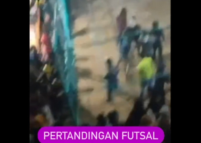 Beredar Video Keributan di Lapangan Futsal Desa Keroya Bengkulu Tengah, Ini Penyebabnya