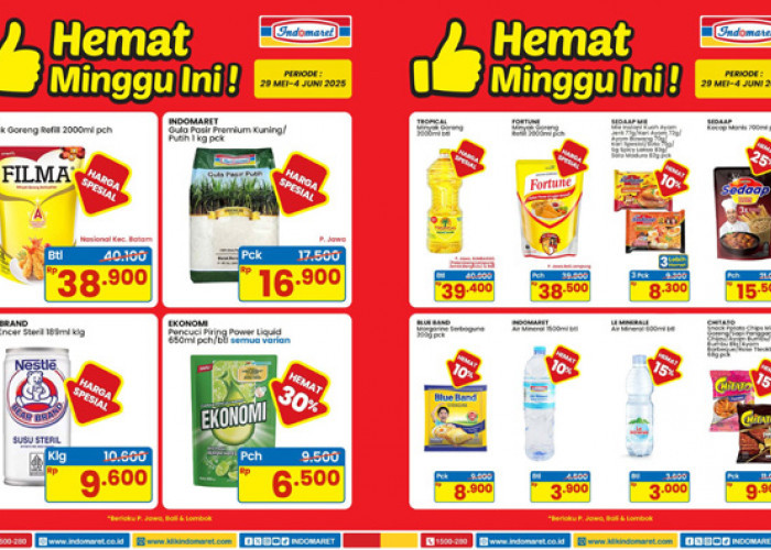 Buruan Serbu! Katalog Promo JSM Indomaret 30 Mei–1 Juni 2025 Banyak Diskon Super Hemat!