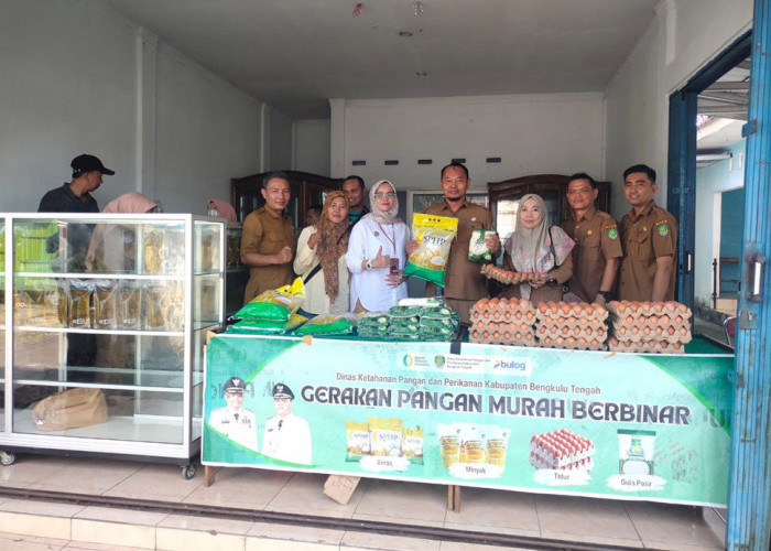 Gerakan Pangan Murah Bengkulu Tengah Ludes dalam Waktu Singkat