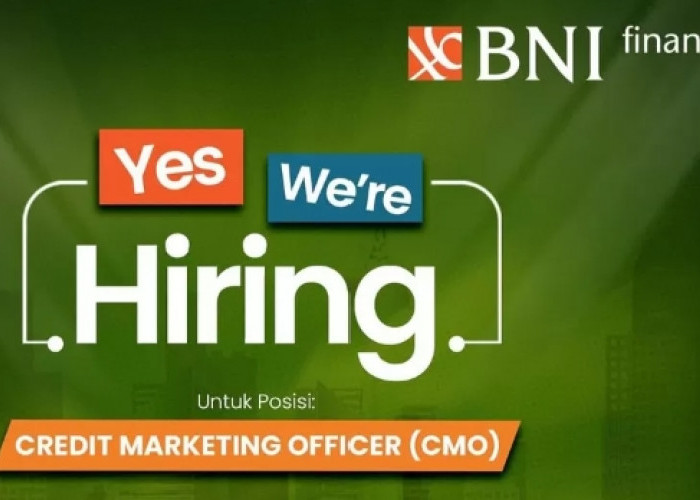 Loker BUMN: Bank BNI Buka Posisi Credit Marketing Officer, Simak Syarat dan Cara Mendaftarnya