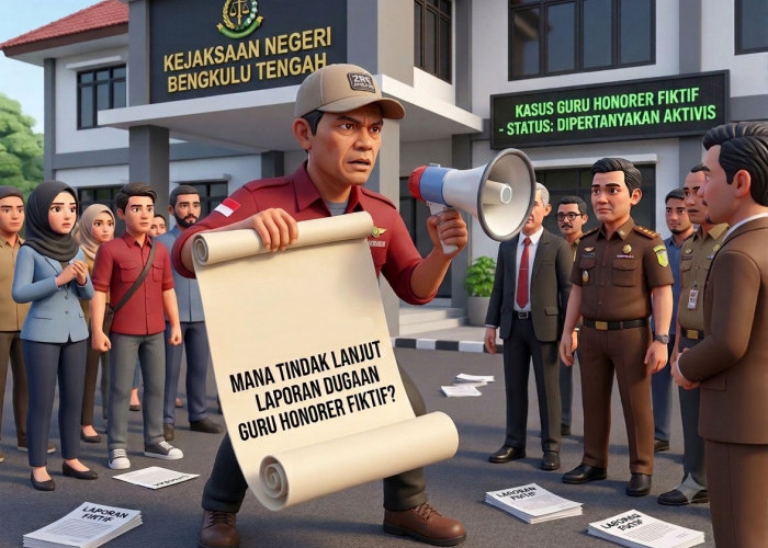 Laporan Dugaan Guru Honorer Fiktif di Bengkulu Tengah, Golbe Pertanyakan Keseriusan Kejari