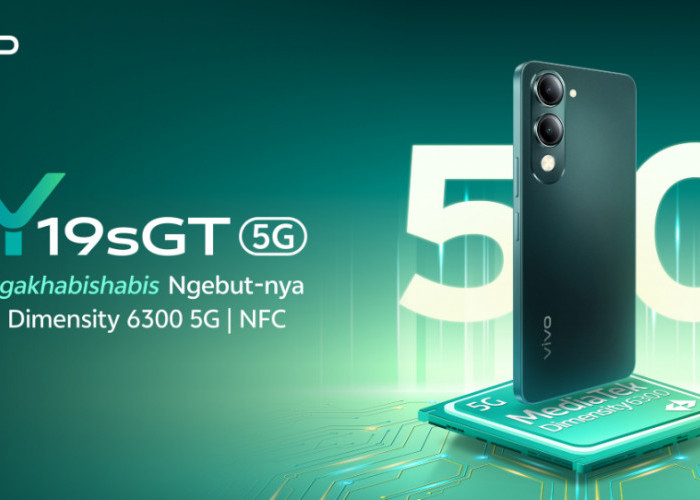 Vivo Y19sGT 5G Resmi Meluncur di Indonesia: HP 5G Stylish dengan Harga Mulai Rp1 Jutaan