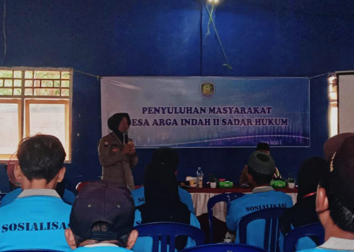 Polisi dan Jaksa Sambangi Desa Arga Indah II, Ada Apa?